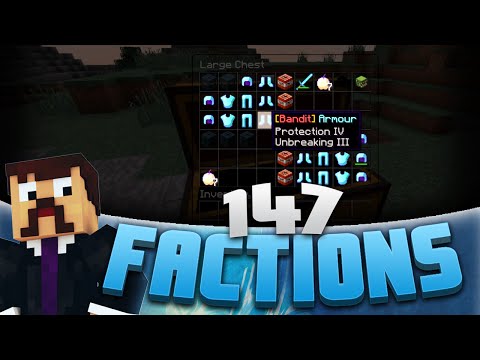 Minecraft Factions #147 - First INSANE Wager! (Minecraft Raiding)