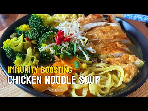 Healthy Chicken Noodle Soup | Easy Weeknight Recipe