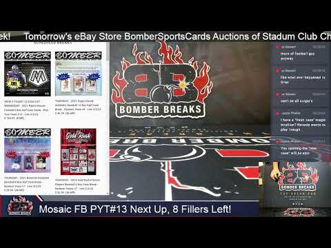 BomberBreaks.com & eBay Store BomberSportsCards Wednesday Night Group Breaks, Welcome!