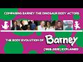 Body Evolution Tier Ranking Of BARNEY THE DINOSAUR Nearly 40 Years 1988 2025 Explained