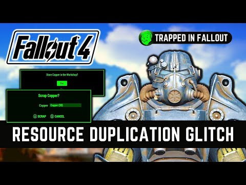 Simple Duplication Glitch In Fallout 4 For Any Resource