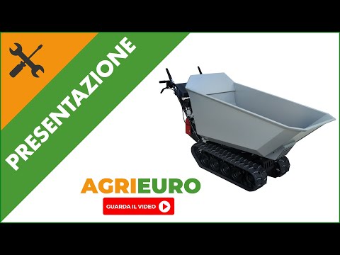 Motocarriola cingolata Honda HP 500H IT - Cassone dumper - Portata 500 kg: presentazione