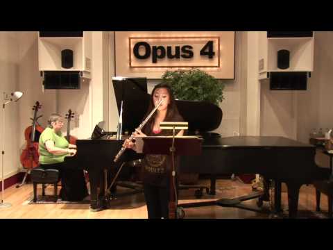 Opus 4 Studios: Angela Oh, flute - Concerto Opus 8 by Otar Gordeli