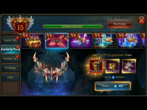 Legacy of Discord : WOW Supreme Pack for VIP 😱