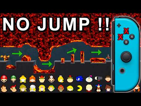 Who Can Pass The Obstacle Tunnel WITHOUT Jumping ? - Super Smash Bros. Ultimate