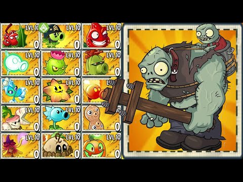 All Plants 1 Plant Food Vs Gargantuar Zombie - Who Will Win? - PvZ 2 Challenge