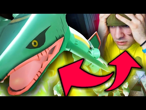 SUICIDARSI SU RAYQUAZA E COLLASSARE DAL RIDERE !!