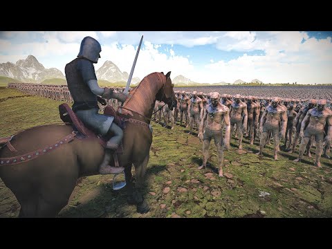 Medieval Army vs Zombie Horde - UEBS 2