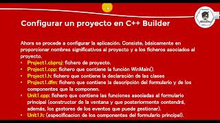 1. C++ Builder | IDE y Estructura de un proyecto