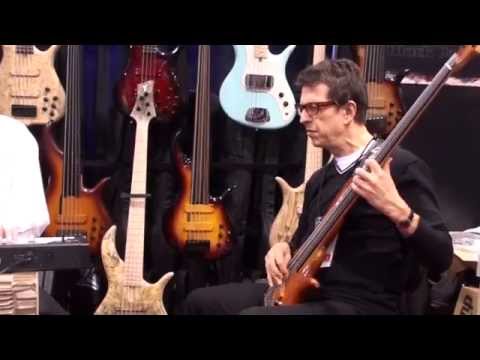 Alain Caron & John Roney - Donna Lee - NAMM 2014