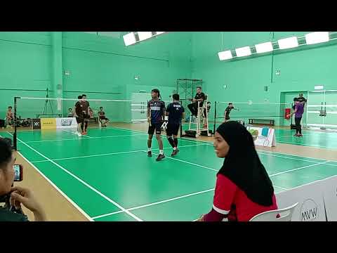 Badminton QF IPGMY P.PINANG Men's Double Amateur Tour - Khairul Amri / Aiman Salam Vs Taufik / Haziq