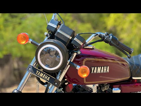 YAMAHA RX 100 Komplettrestaurierung | Motorradmodifikationen 🔴 ​⁠@BulletTower