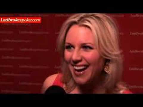 Abi Titmuss - Ladbrokes WSOP 2nd July 2008