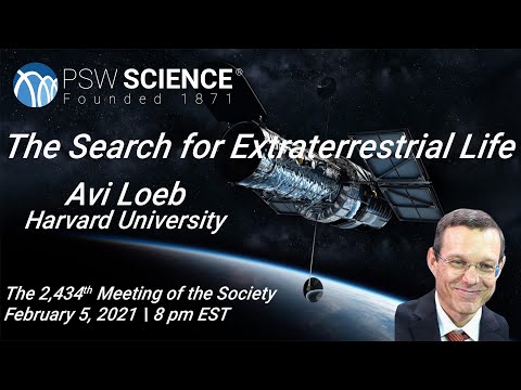 PSW 2434 The Search for Extraterrestrial Life | Avi Loeb