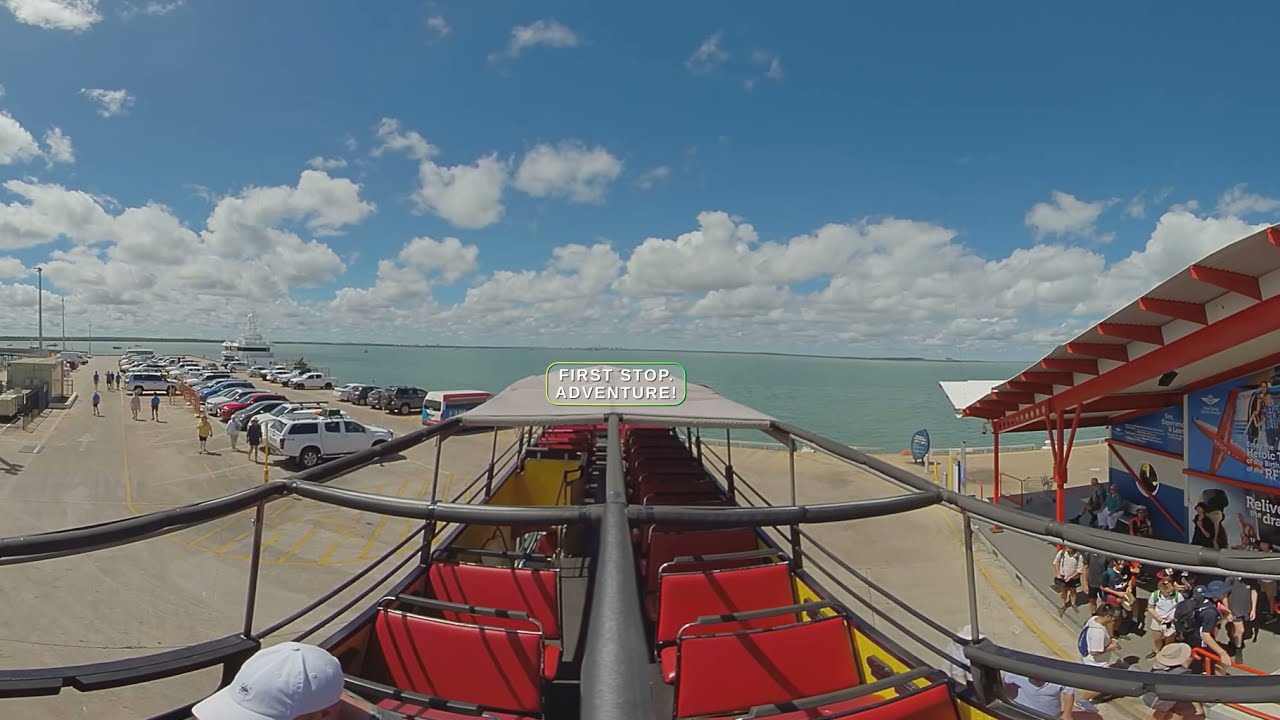Take a 360-degree virtual tour with Big Bus Darwin.