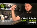 How To Make A Cheap & Easy Black Wash For Your D&D Terrain Tutorial (Episode 012)