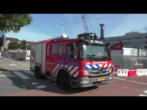 P1 13-3531 Ts willem + politie mercedes B-klasse met spoed naar een melding in amsterdam