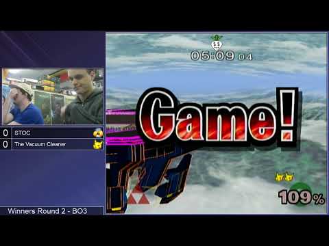 GSS 111 SSBM - STOC (Sheik, ICs) vs. The Vacuum Cleaner (Pikachu) - Melee WR2