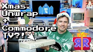 Cosy Christmas Unwrapping + The Commodore TV?!