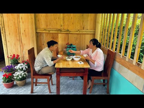 After two months of hard work, DAU harvested the fish and cooked a happy meal together.