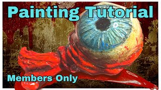 Eyeball Painting Tutorial - Realtime || Members Only