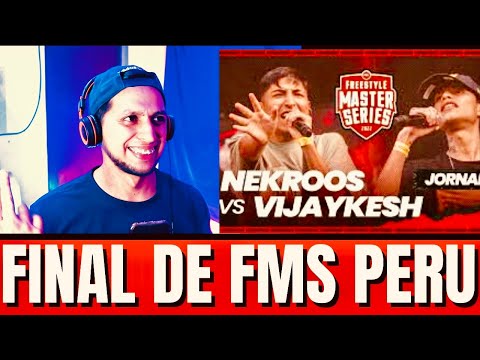 NEKROOS PIERDE LA COPA 🔥 REACCION / ANALISIS AL VIJAY KESH VS NEKROOS | JORNADA FINAL FMS PERU 2023
