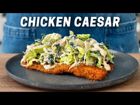 Crispy Chicken Caesar Salad