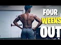 FOUR WEEKS OUT FROM MENS PHYSIQUE SHOW( FULL BODY WORKOUT) #bodybuilding