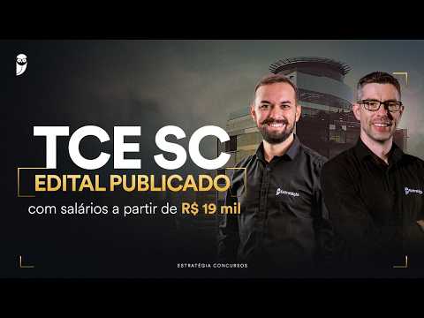 Concurso TCE SC: Edital publicado com salários a partir de R$ 19 mil