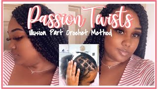 PASSION TWISTS IN UNDER 2 HOURS!! | ILLUSION PART CROCHET METHOD | BEGINNER FRIENDLY TUTORIAL |