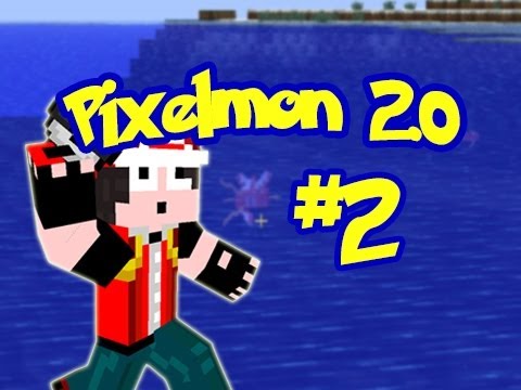 Minecraft: Pixelmon 2.0 - Episode 2 - Moon Walking Magikarp? (Pokemon Mod)