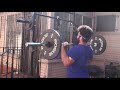 Bench Press and Overhead Press at NEW Home Gym