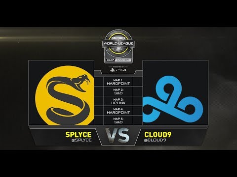 Splyce vs Cloud9 - CWL Anaheim Open Presented by PlayStation - Day 3