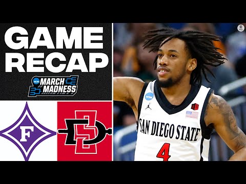 No. 5 San Diego St. KNOCKS OFF No. 13 Furman to advance to Sweet 16 [GAME RECAP] | CBS Sports