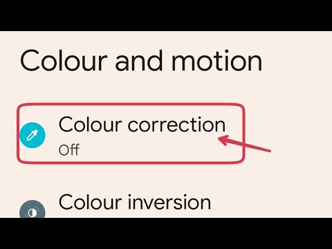 Colour correction off google pixel 7 pro, how to turn off colour correction