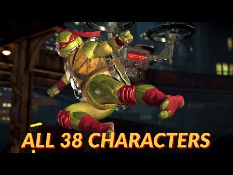 Injustice 2 - All Super Moves Including All DLC Characters