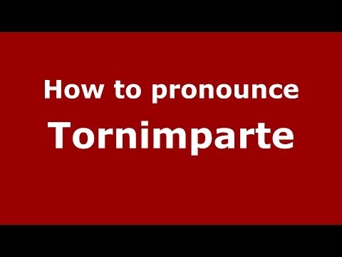 How to pronounce Tornimparte (Italian/Italy) - PronounceNames.com