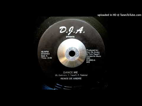 Obscure Rare Modern Soul 45 Renee De Andre - Dance Me