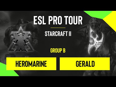 SC2 - HeRoMaRinE vs. Gerald - DH SC2 Masters - Summer 2020 - Group B - EU