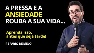A Pressa e Ansiedade Rouba sua Vida - Reflexão Pe Fábio de Melo #reflexão #padrefabiodemelo