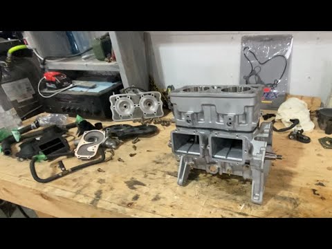 Rebuilding Blown Polaris 800 Engine and reinstalling in 2017 RMK Pro