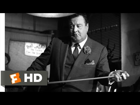 The Hustler (1/5) Movie CLIP - Like He's Playing the Violin (1961) HD