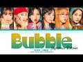 STAYC Bubble (Japanese Ver.) Lyrics (Color Coded Lyrics)