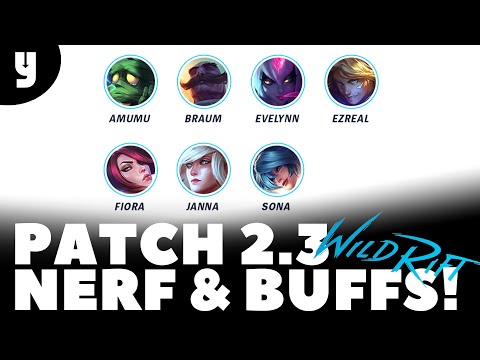 NEW WILD RIFT PATCH 2.3C IS HERE | LEONA DUO LANE META NOW? | League of Legends: Wild Rift