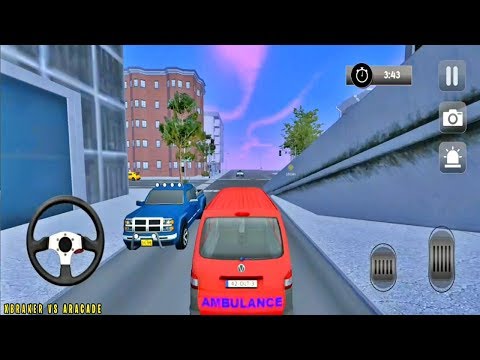 Ambulance Driving Rescue - Emergency Driver Job - New Red Ambulance Unlocked - Android Gameplay FHD