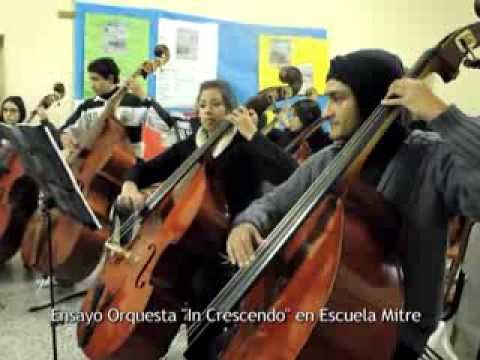 Ensayo de la Orquesta Infanto Juvenil 