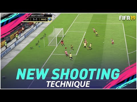 FIFA 19 HOW TO SCORE FROM CLOSED ANGLES - NEW SHOOTING TECHNIQUE TUTORIAL !!!