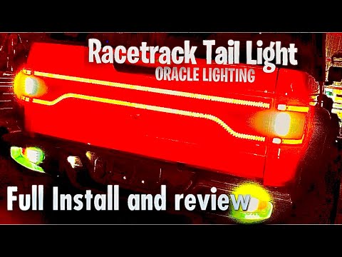 The Best Jeep taillight ever? ORACLE Lighting Jeep Gladiator Racetrack Flush tail light install!