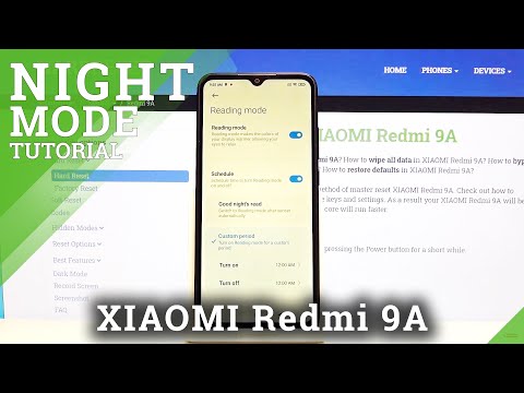 How to Activate Night Mode in Xiaomi Redmi 9A – Enter Night Mode