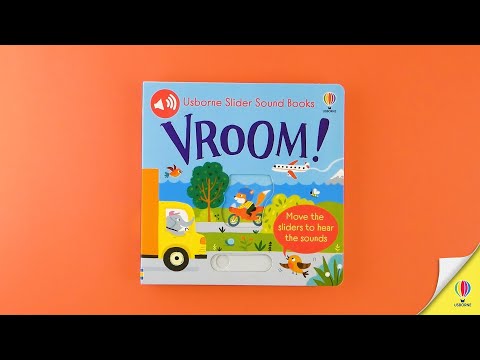 Книга Usborne Slider Sound Books: Vroom! video 1